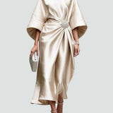 Simona - Elegantní midi šaty