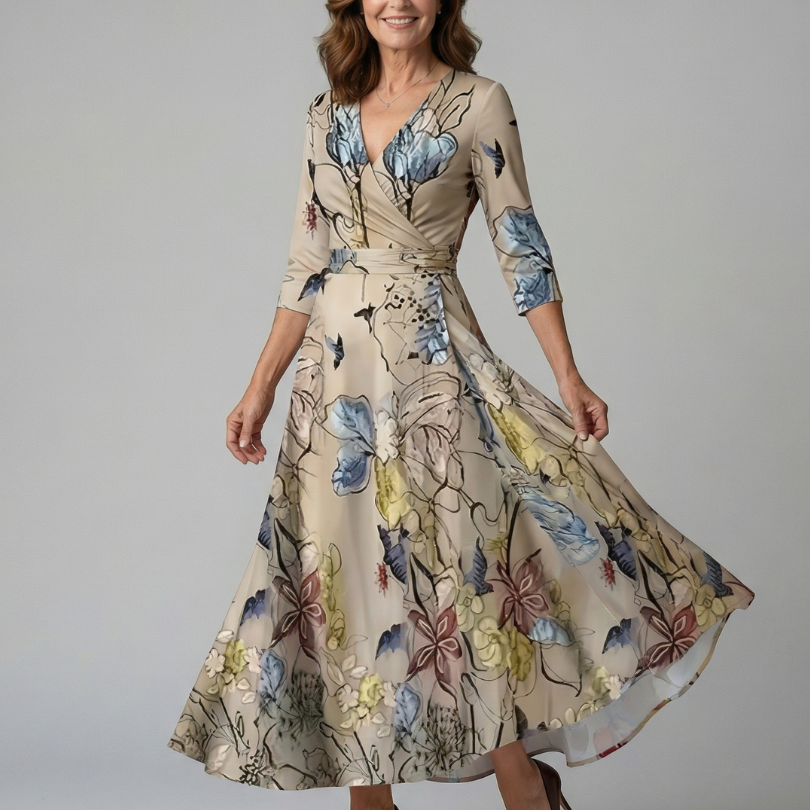 Miluše - Elegantní midi šaty