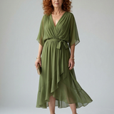 Aneta - Elegantní midi šaty