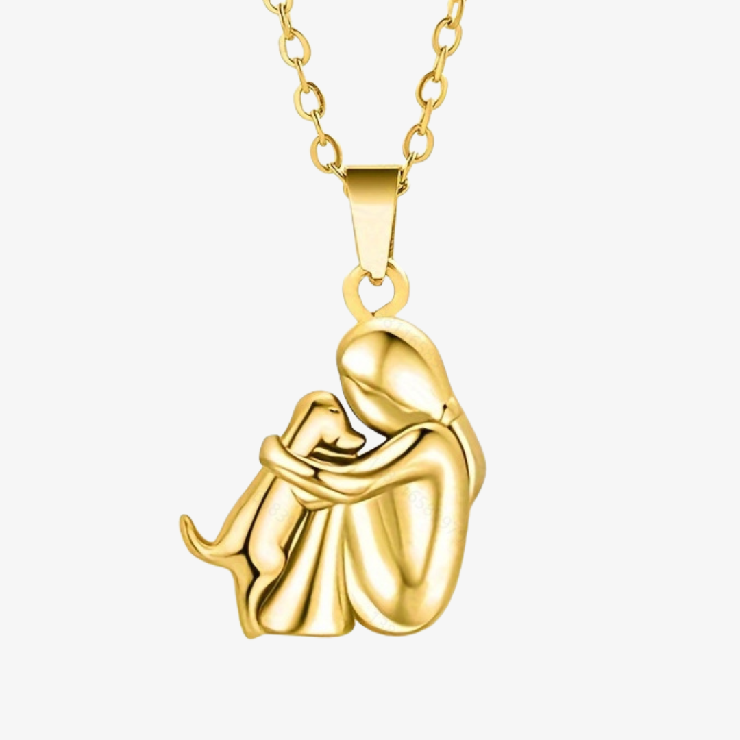 MARINETTE | PENDENTIVOVÝ NÁHRDELNÍK SE PSEM