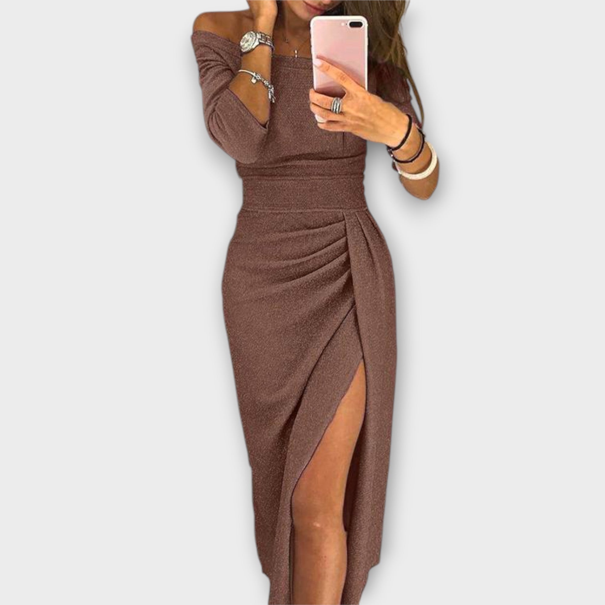 Emma - Elegantní midi šaty