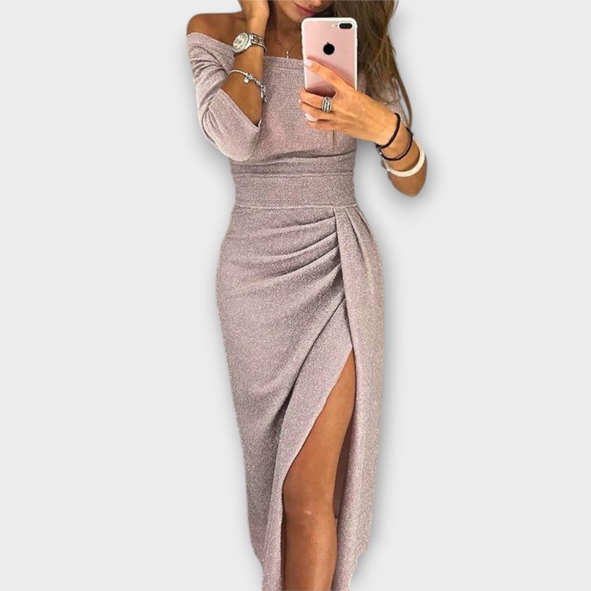 Emma - Elegantní midi šaty