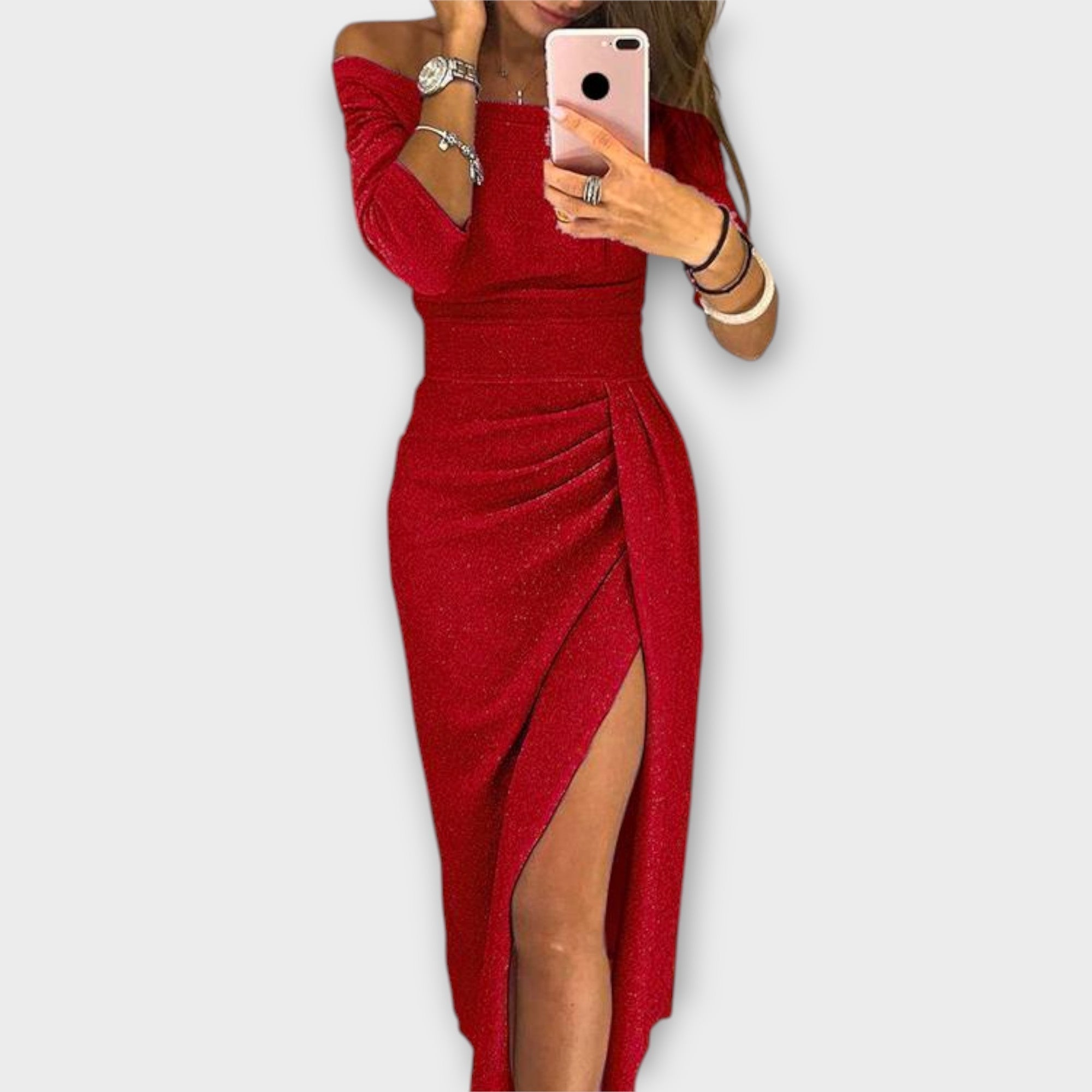 Emma - Elegantní midi šaty