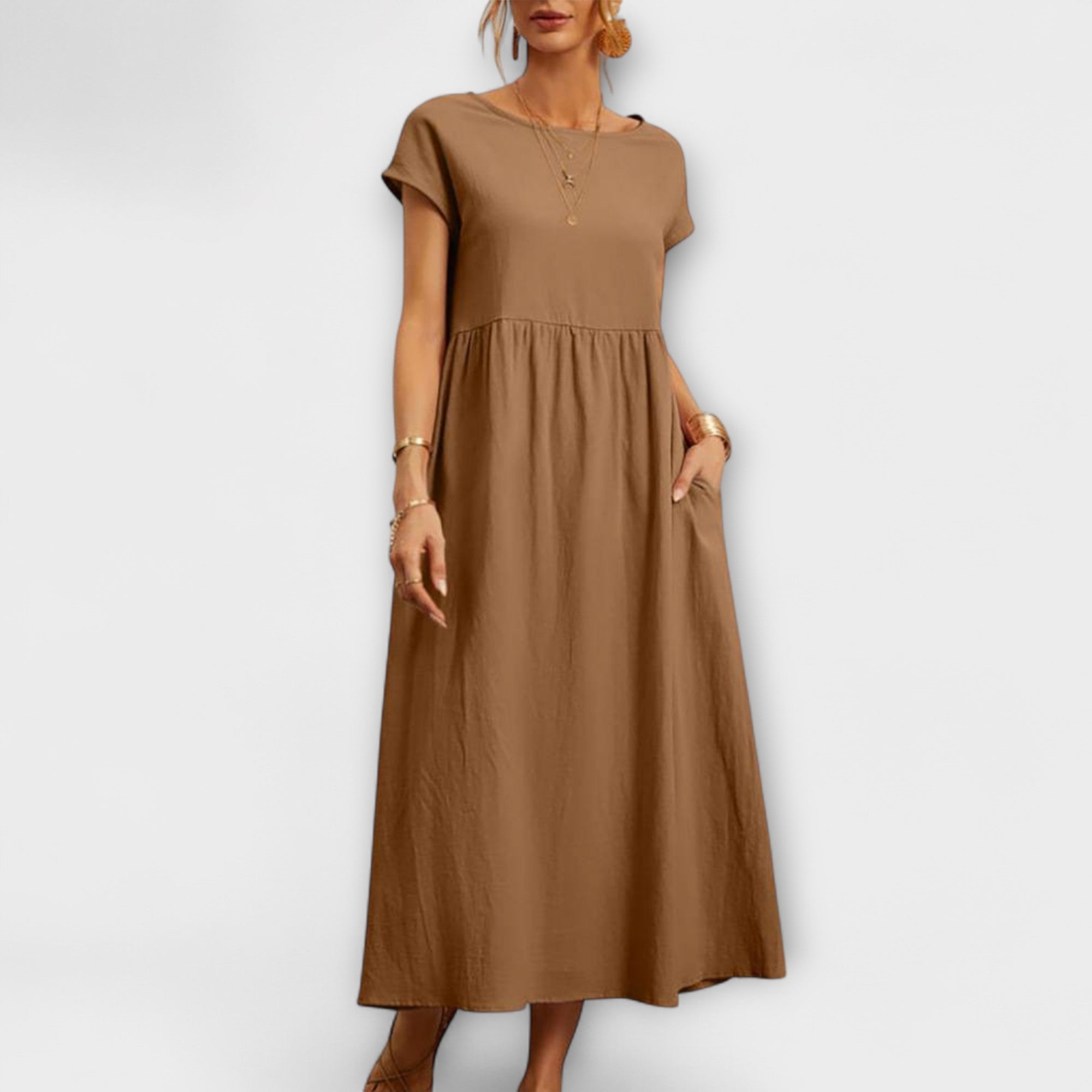 Soňa - Elegantní midi šaty