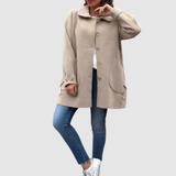 Martina - Elegantní kabát s knoflíky