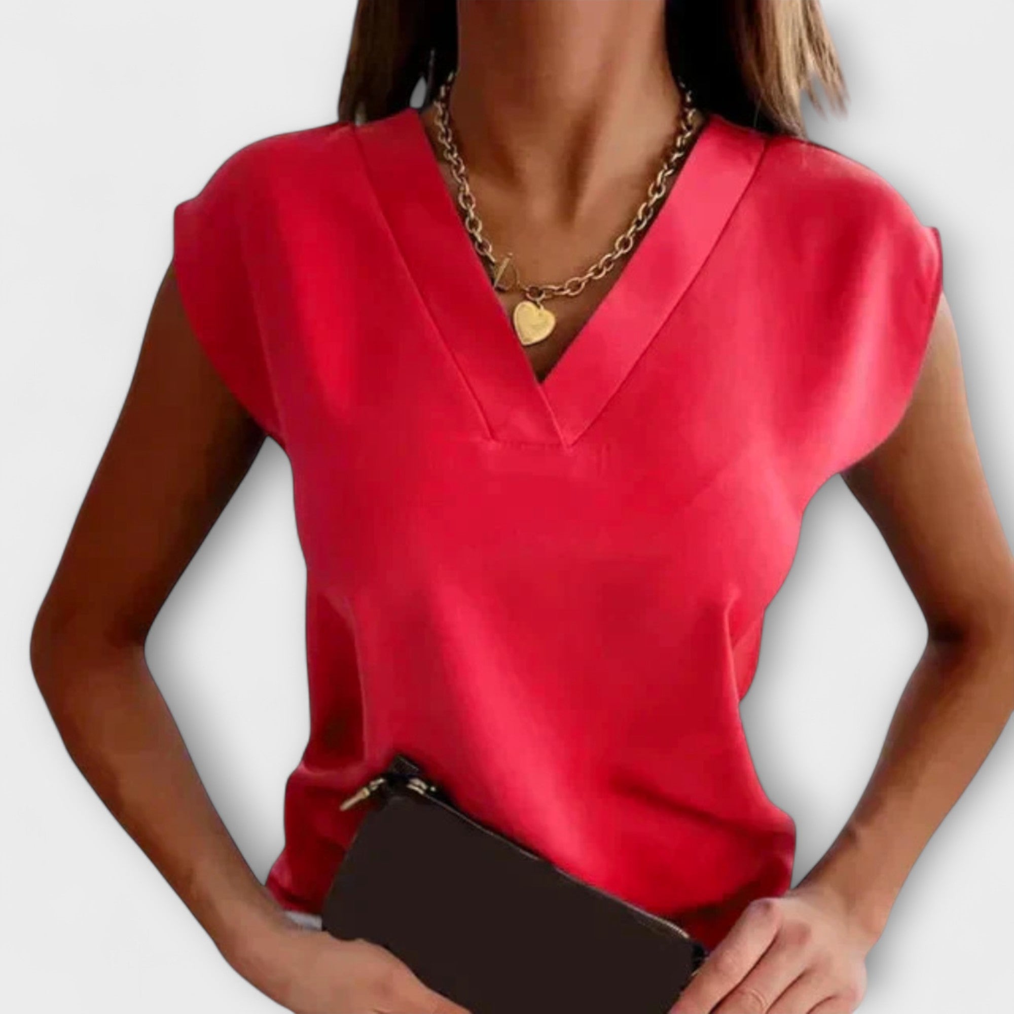 Valérie - Elegantní top s výstřihem do V
