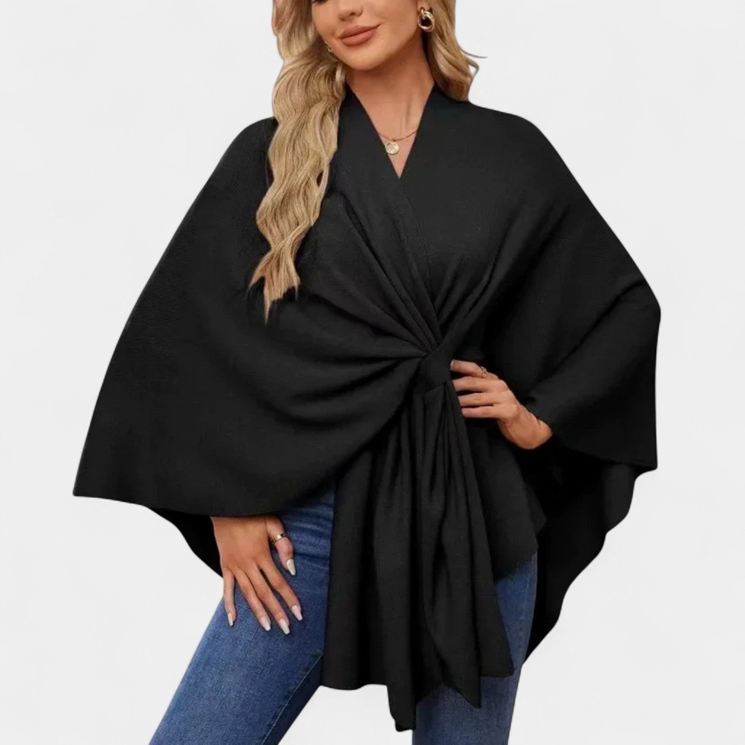 Daniela - Elegantní pončo