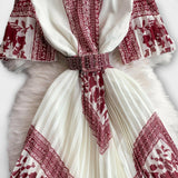 Květoslava - Retro maxi šaty