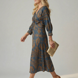 Izabela - Elegantní midi šaty