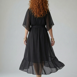 Aneta - Elegantní midi šaty