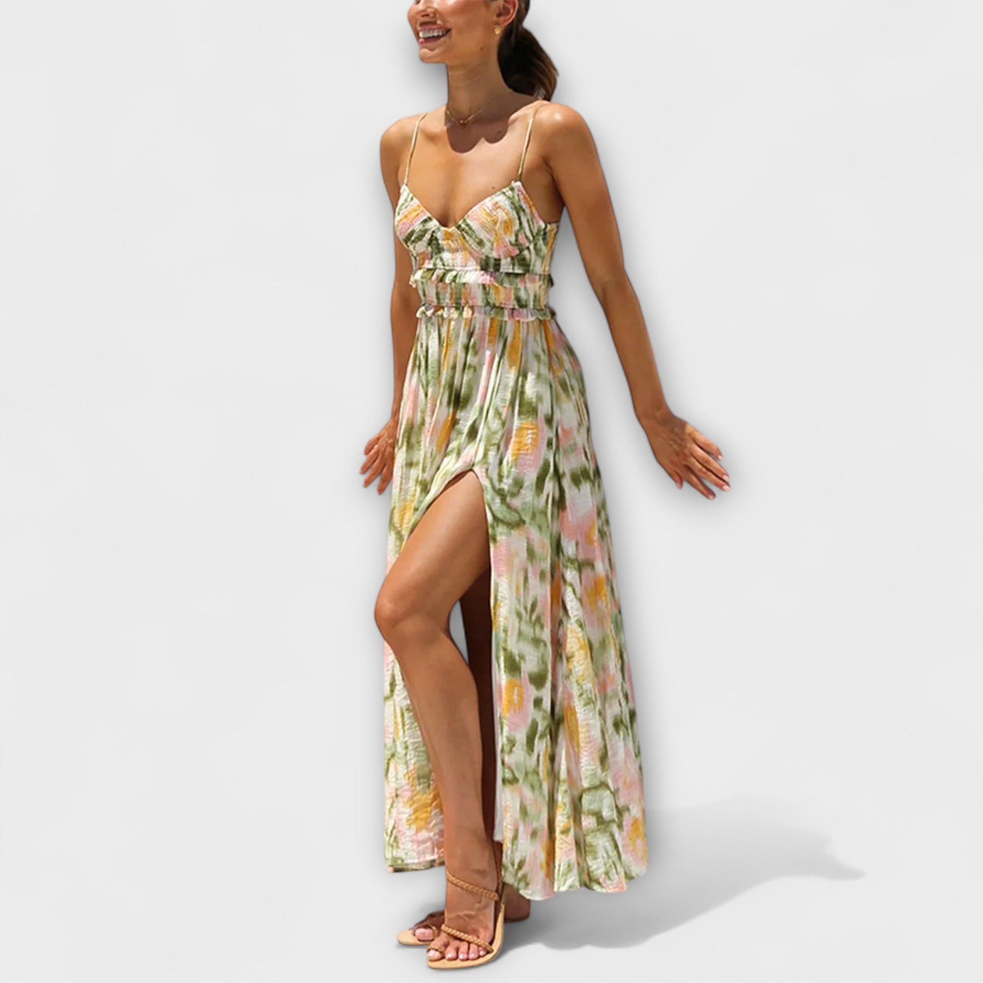Marta - Elegantní midi šaty