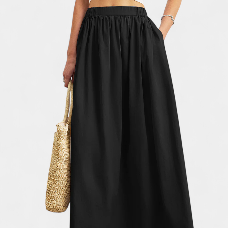 Libuše - Elegantní sukně s elastickým pasem