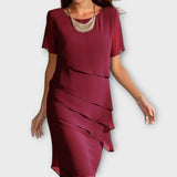Stella - Elegantní midi šaty