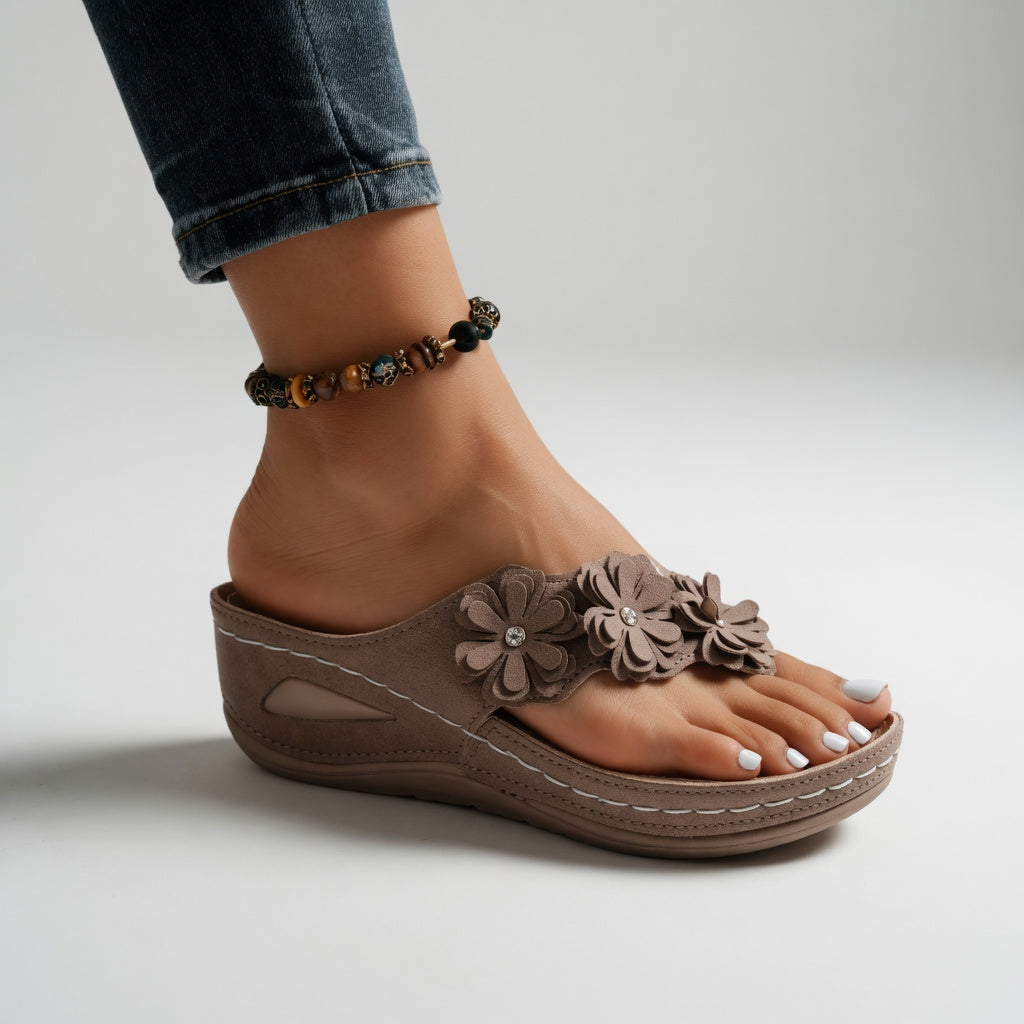 Tereza - Elegantní sandály na platformě