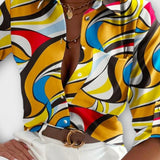 Marie - Elegantní halenka s klasickým límcem