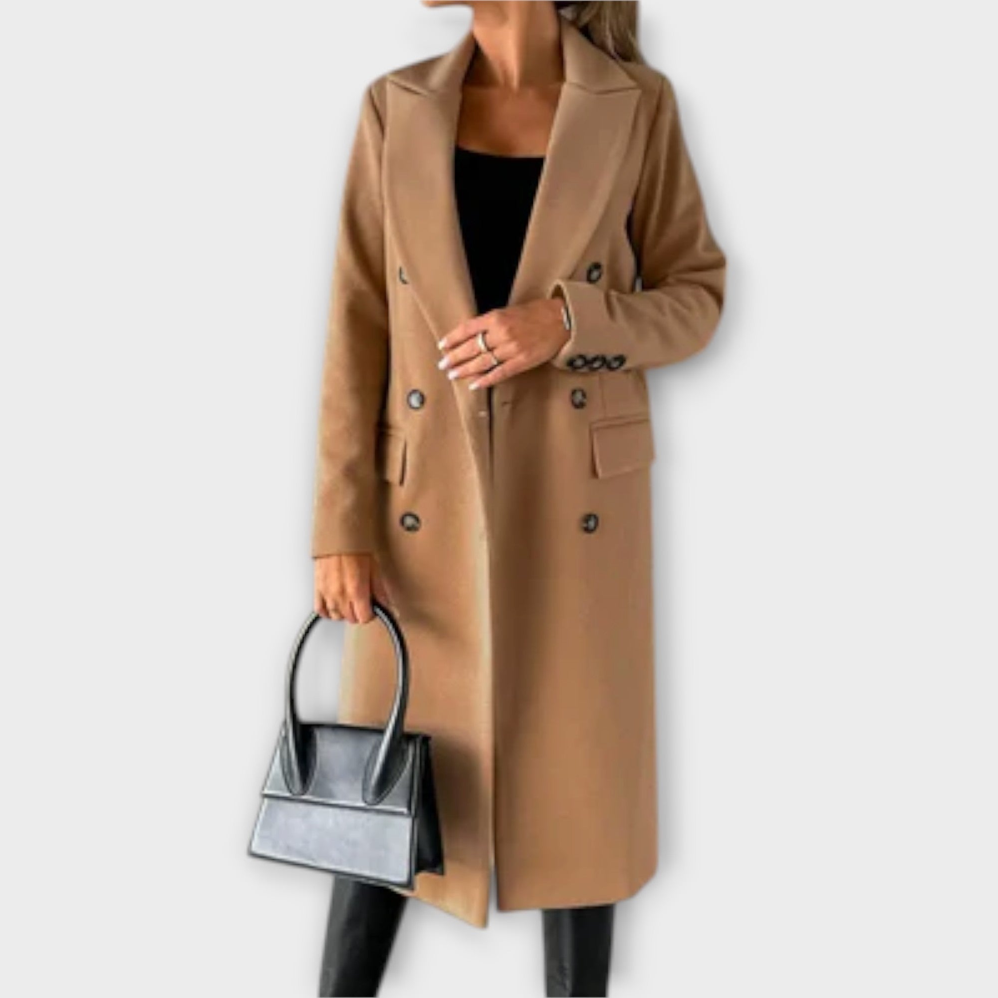 Dagmar - Elegantní vlněný kabát