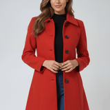 Dominika - Zimní kabát s knoflíky