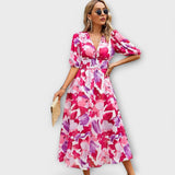 Olga - Elegantní midi šaty