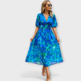 Olga - Elegantní midi šaty
