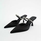 Nikola - Elegantní sandály na podpatku