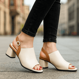 Linda - Elegantní sandály na podpatku