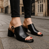 Linda - Elegantní sandály na podpatku